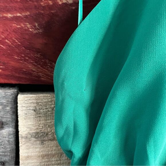 Fiestar Green Halter Tank Top Size Small - Picture 5 of 12